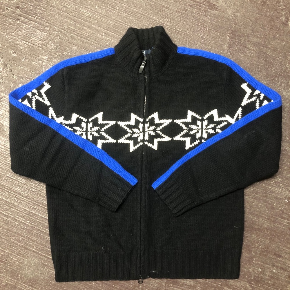 Polo cashmere zip sweater